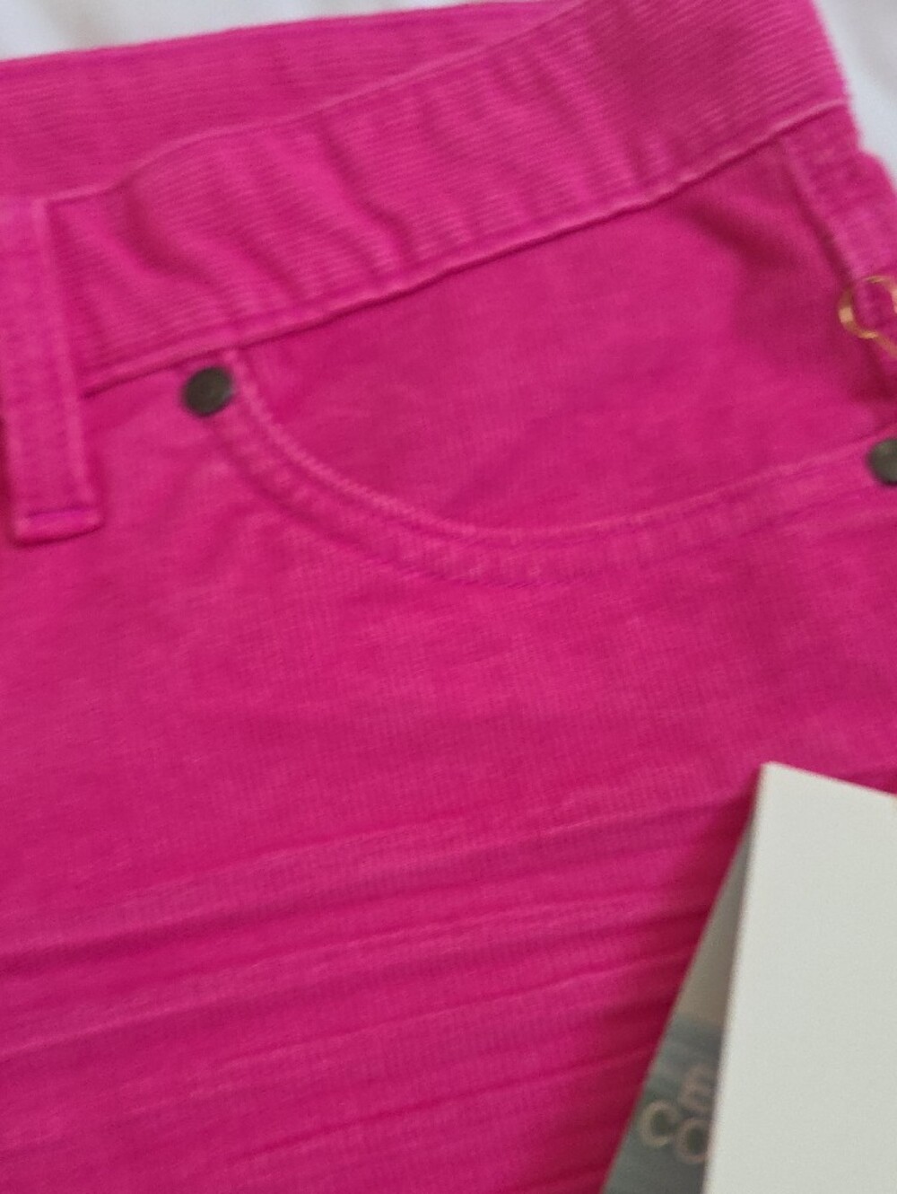 Carve Designs Hot Pink Denim Cutoff Shorts - Picture 3 of 6